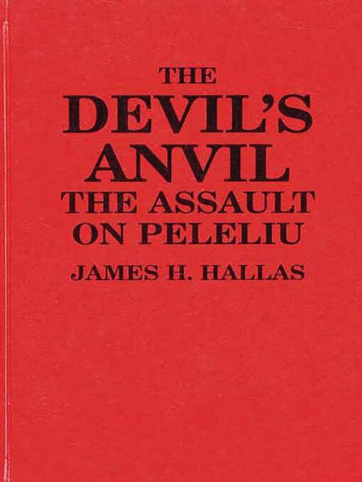 Title details for The Devil's Anvil by James H. Hallas - Wait list